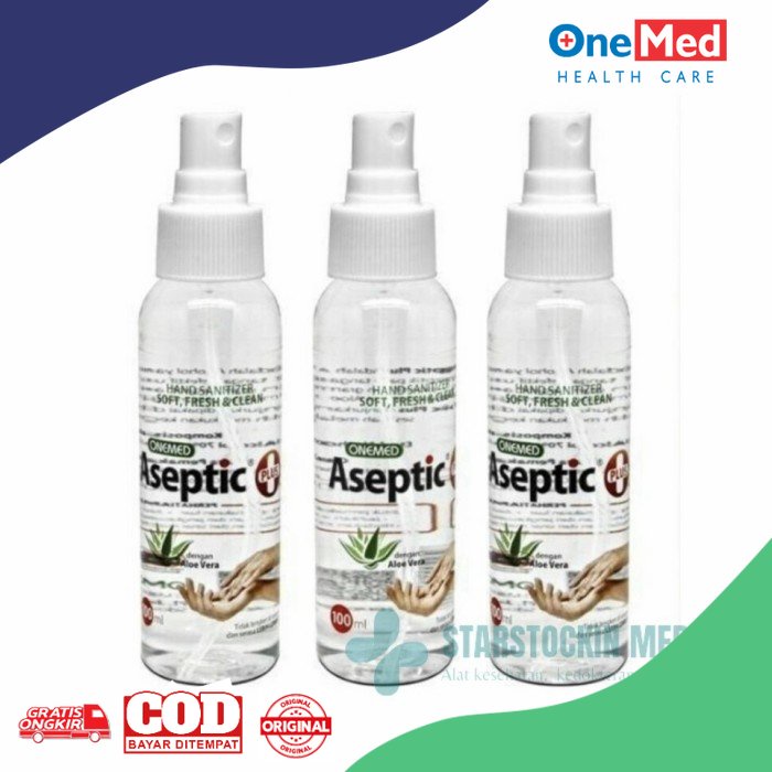Onemed Aseptic Plus Spray Hand Sanitizer 100 ml