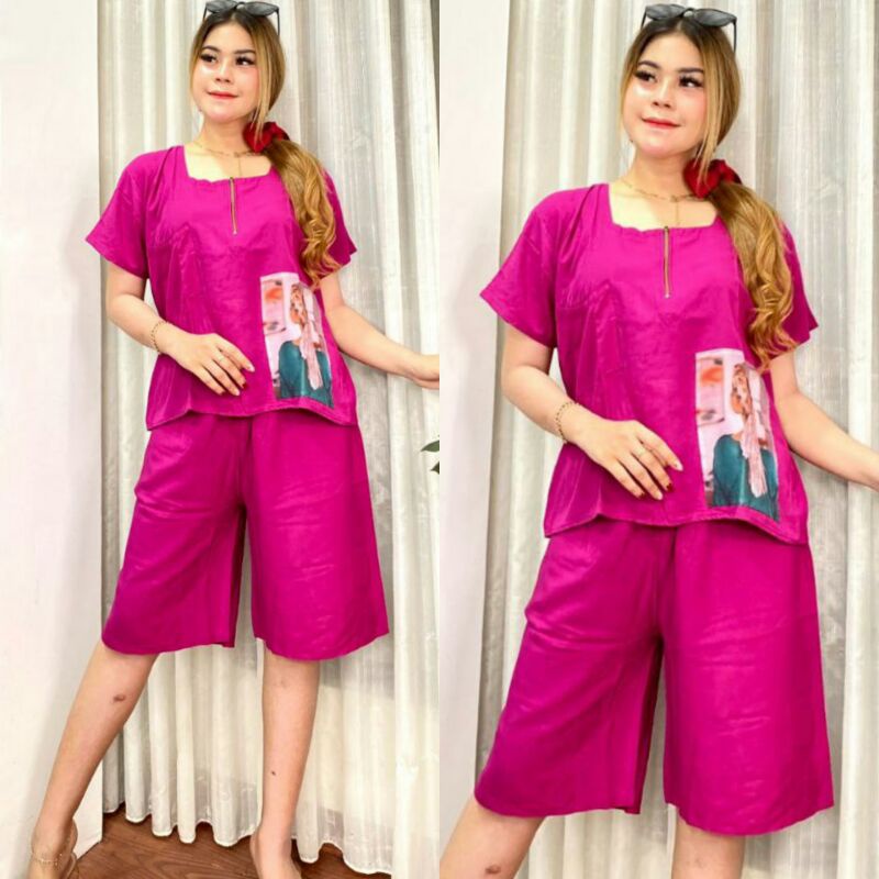 SETELAN CELANA PANJANG MOTIF TERBARU