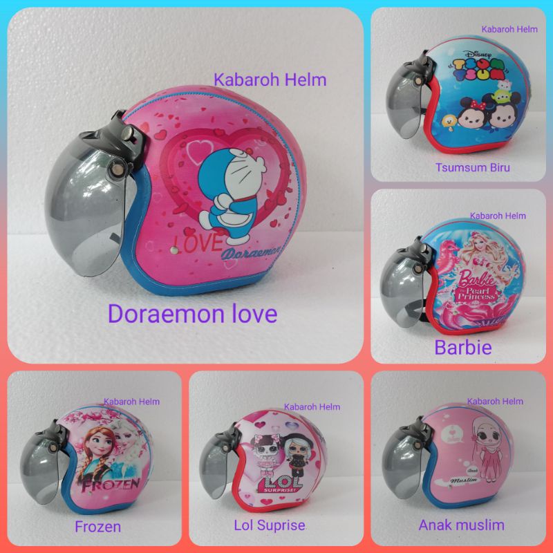 HELM ANAK BOGO GAMBAR DORAEMON