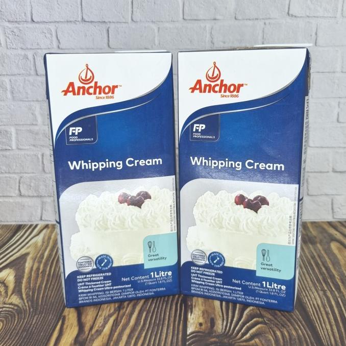 

anchor whipping cream 1lt ori sby barat