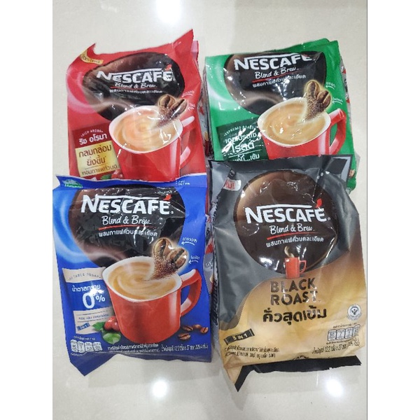 kopi nescafe thailand blend and brew