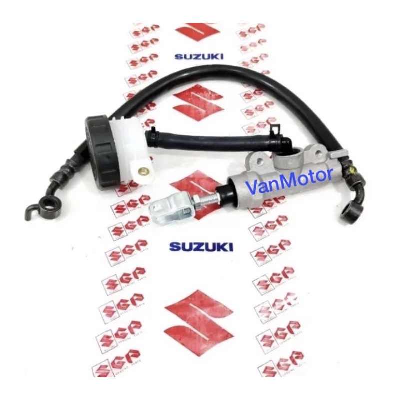 SELANG REM BELAKANG SET MASTER REM SUNTIKAN SATRIA FU 150 SUZUKI
