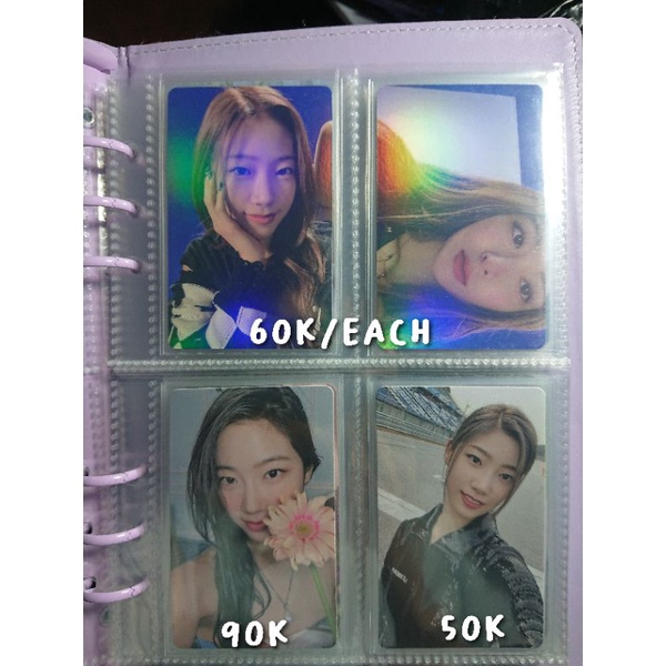 pc kazuha yunjin le sserafim wvg blue chypre black petrol