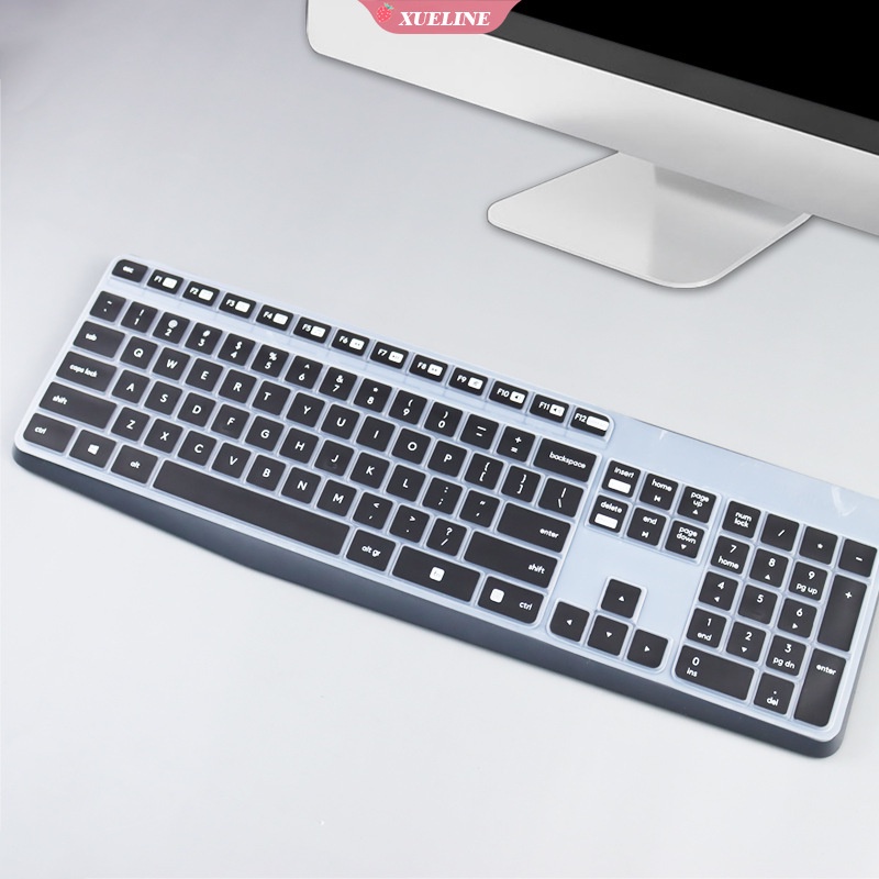 Stiker film Pelindung keyboard Komputer desktop Logitech G103 G19 K300 MK235 MK270 K270 MK275 K375S Tahan Debu Bahan Silikon