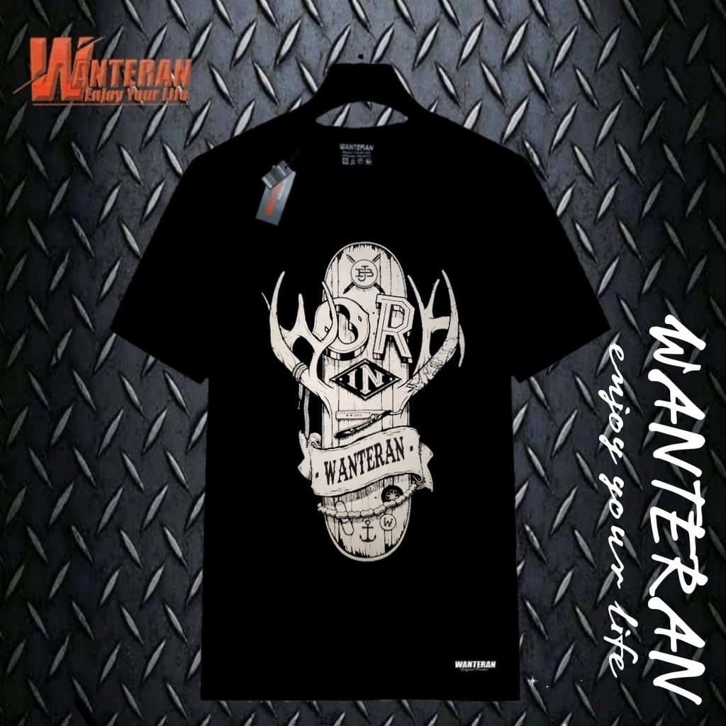 Kaos Cowo Distro Bandung Keren Model dan Desain Terbaru