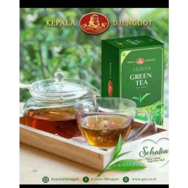 

Kepala Djenggot Green Tea Premium 60 gr 25 tea bag