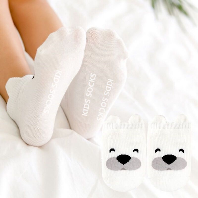 Kaos Kaki Bayi Motif Animal/Kaos Kaki Bayi Anti Selip 3D