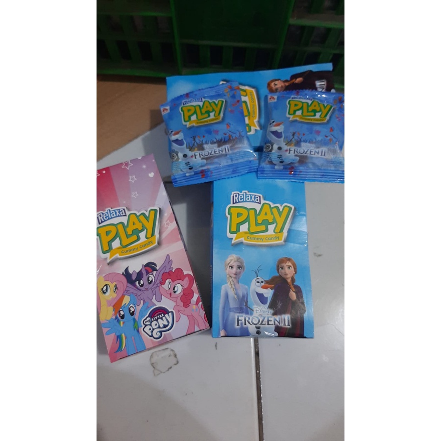 Permen Relaxa Play Gummy Candy ( 12x10gr) permen enak dan murah