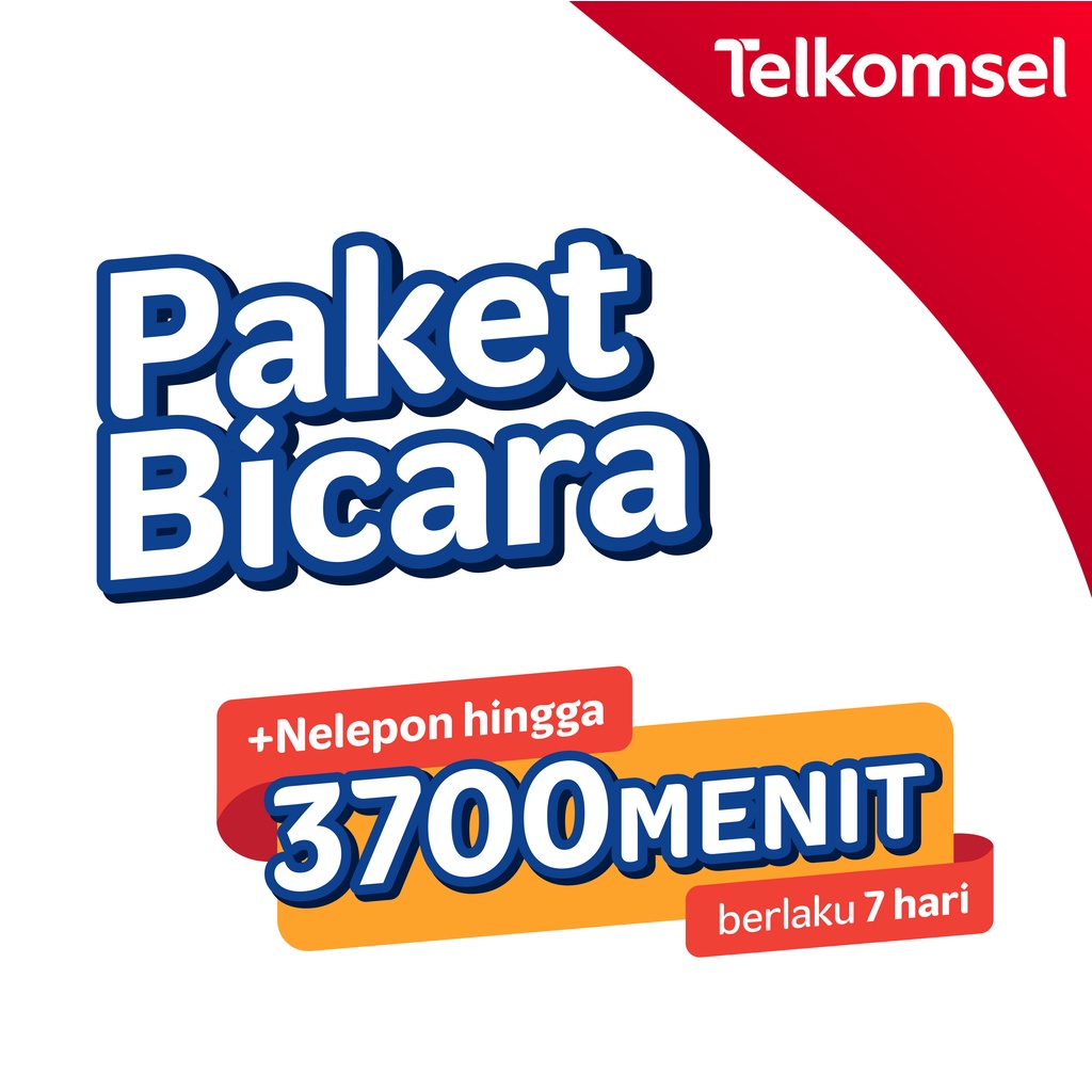 Paket Bicara Sesama Telkomsel Hingga 3700 Menit / 7 hari