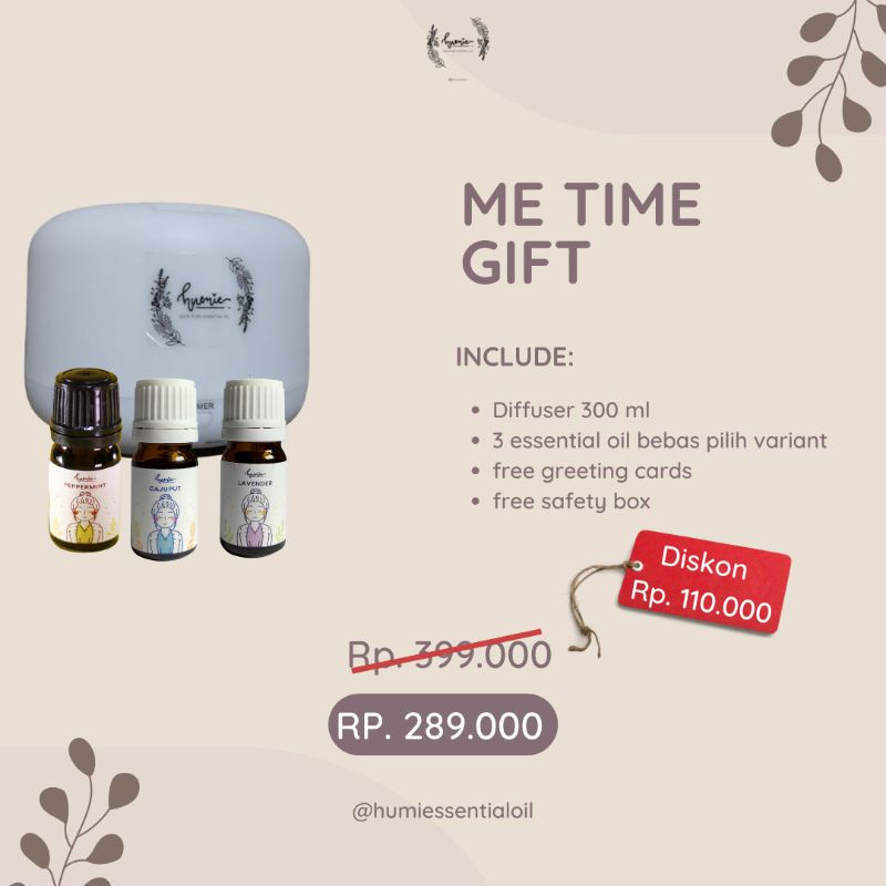 PROMO 3.3 DIFFUSER 300 ML + 3 ESSENTIAL OIL 5 ML