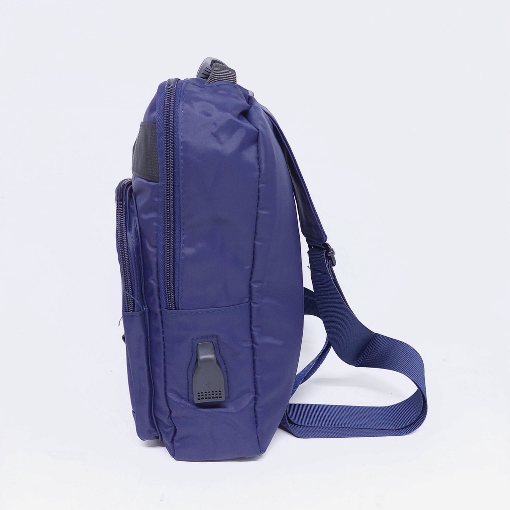 TAS TALI SATU USB POLO POWER BARU / CHEST BAG POLO POWER ORIGINAL / TAS SELEMPANG DADA POLO POWER MURAH / TAS JALAN LAKI-LAKI SIMPLE ANTI HUJAN TAHAN AIR