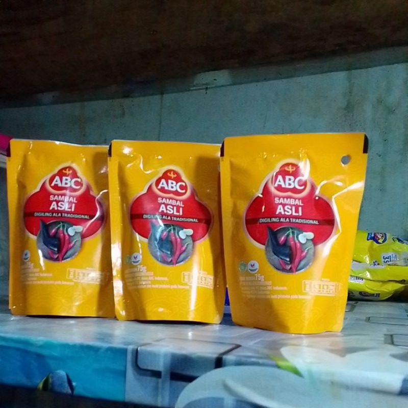 

~~✓✓ Sambal ABC Reffil 75 Gr (Kecil)**__√√