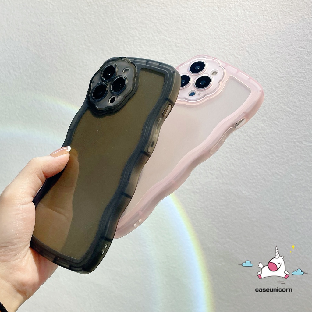 Casing Soft Case TPU Transparan Untuk iPhone 11 14 13 Pro Max XR X XS Max 7 8 14 + 7plus 11Pro 13Pro 14Pro Max