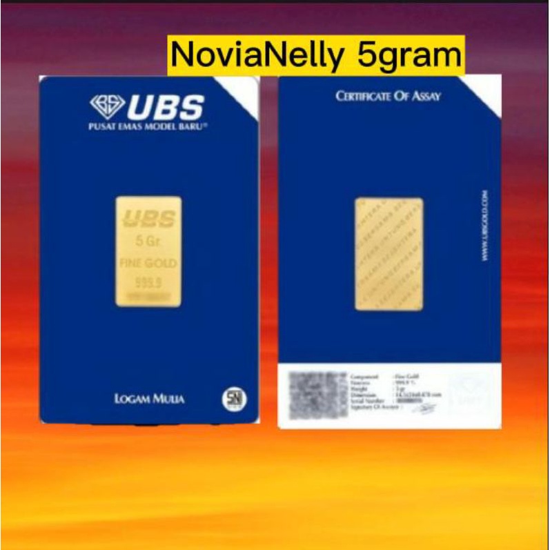 Logam Mulia UBS 5 Gram