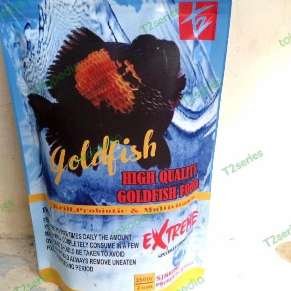 T2 goldfish food extreme growht
