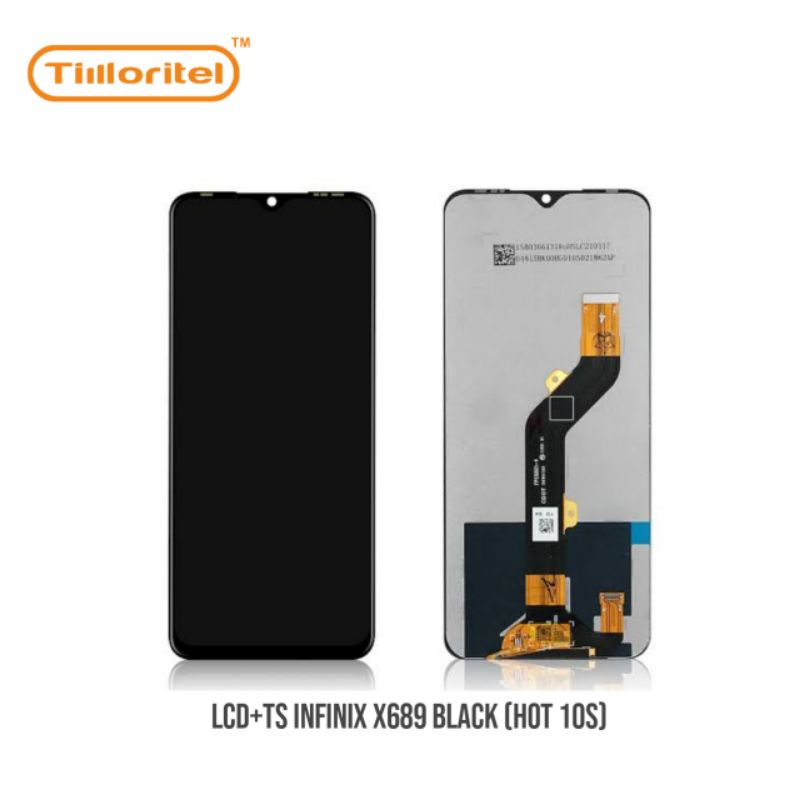 LCD+TS INFINIX X689 BLACK (HOT 10S)