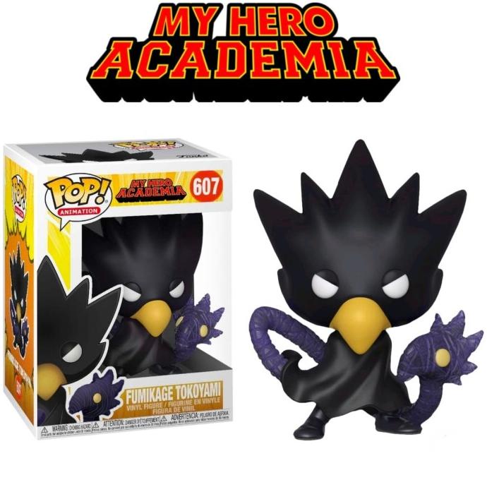 Original Funko Pop Anime My Hero Academia - Fumikage Tokoyami #607