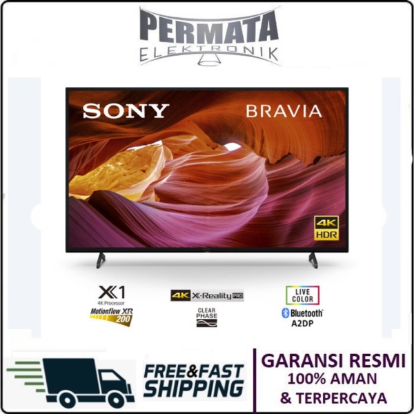 SONY Bravia KD-43X75K 43 Inch 4K UHD HDR Smart Android LED TV 43X75 Murah