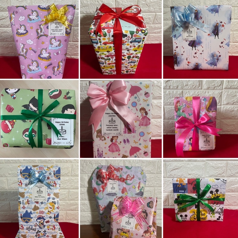 

Bungkus Kado / Kertas Kado