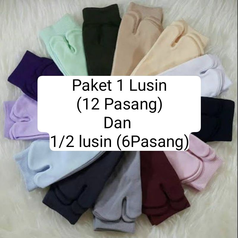 PROMO Kaos Kaki Jempol Lusinan / Kaos Kaki Jempol Polos / Kaos Kaki Jempol Muslim / Kaos Kaki Jempol Muslimah / Kaos Kaki Muslimah / Kaos Kaki Wanita / Kaos Kaki Warna / Kaos Kaki Jari / Grosir Kaos Kaki / Kaus Kaki Muslimah / Kaus Kaki Panjang