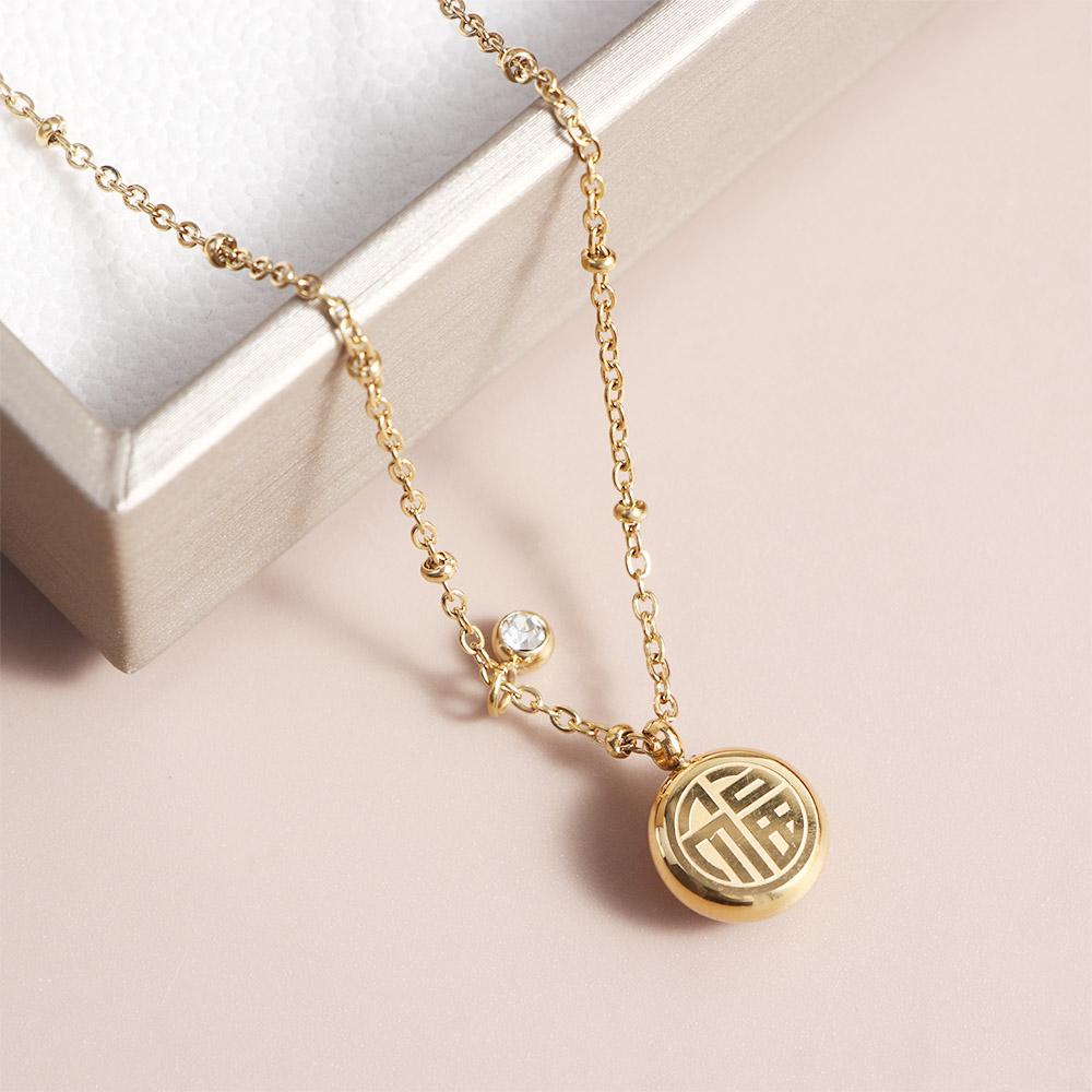 Mxbeauty Opal Kalung Trendi Hadiah Indah Perempuan Berlian Gadis Baja Titanium Wanita Rantai Klavikula