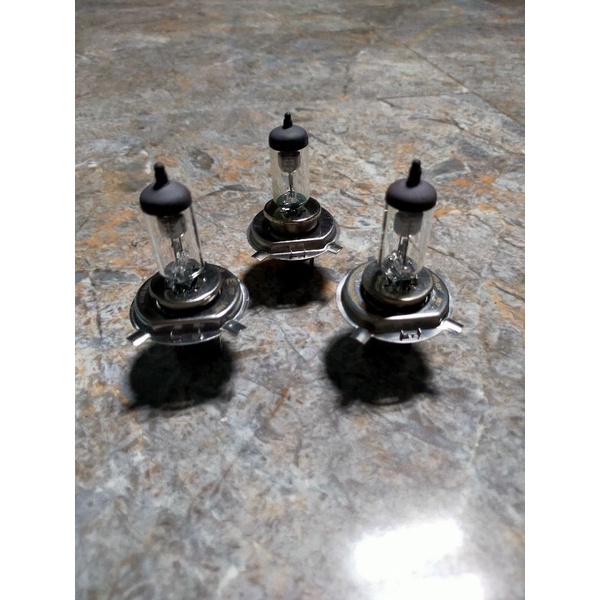 Bohlam Lampu Depan OSRAM 12v 35/35 dan 60/55 H4 Bekas Yamaha Byson Karbu Bekas Copotan Motor Second 