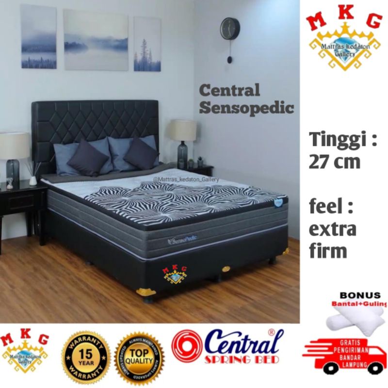 Jual Central Sensopedic springbed kasur khusus tulang Belakang