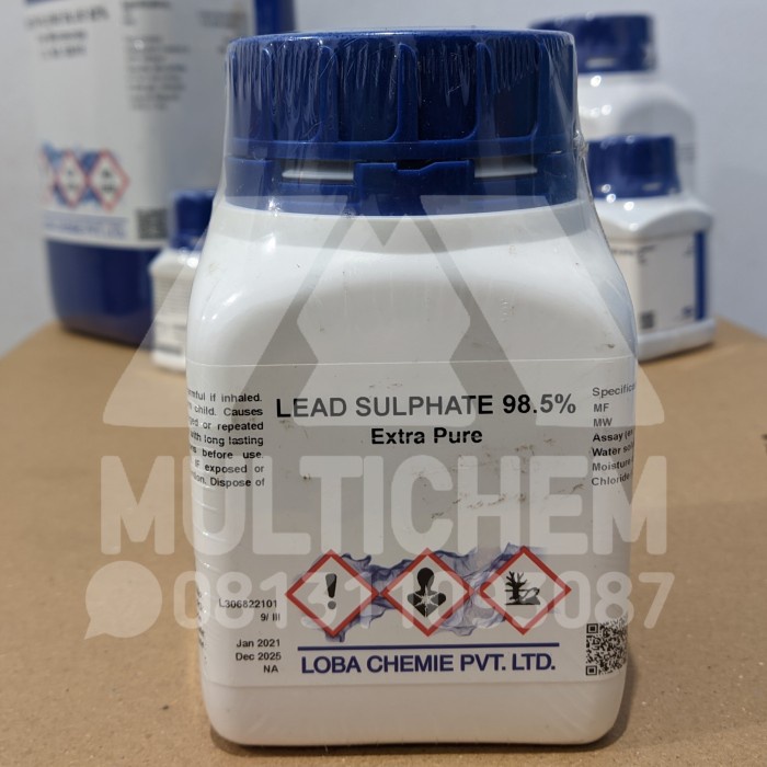 Jual Lead Ii Sulfate Lead Sulphate 98 Extra Pure Pbso4 500g