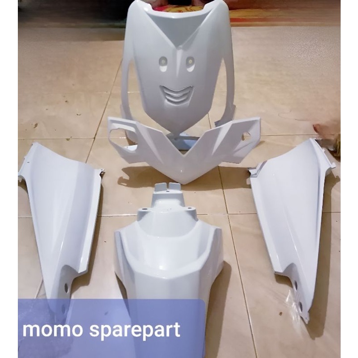 cover body beat karbu full halus warna putih 2010 2012