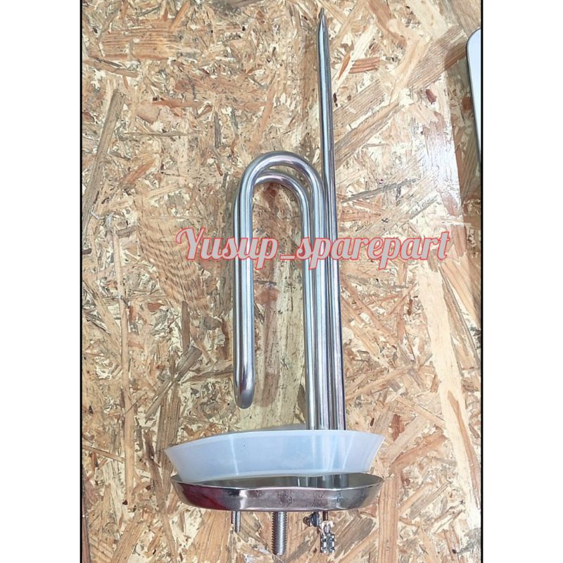 Elemen water heater Ariston 1500watt + karet sil tinggi 26,5 Cm