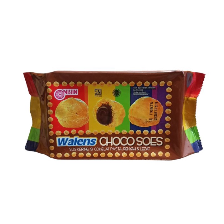 Nissin Walens Choco Soes Rasa Coklat 100gr