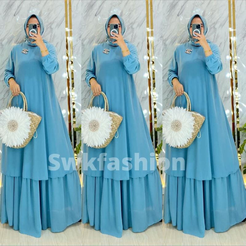 GAMIS MALAYSIA POLOS/ GAMIS MELAYU/ BUSUI