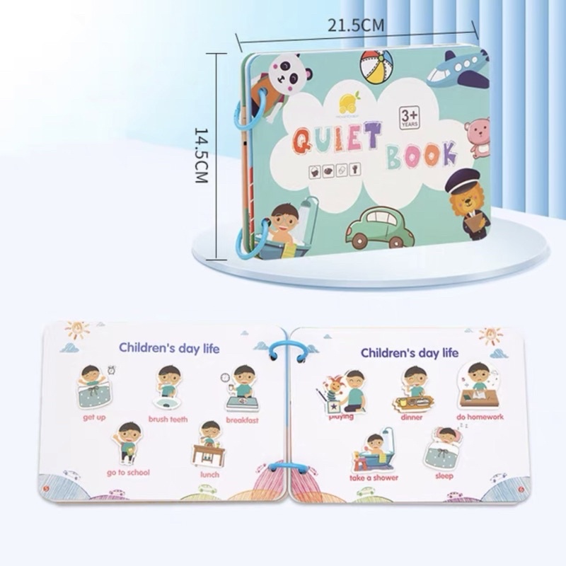 quiet book busy book buku atvitas buat anak buku edukasi dan aktivitas anak