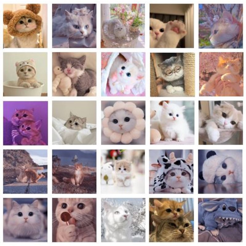 

Stiker HVS Gambar Aesthetic Kucing untuk Journaling (Pack G4)
