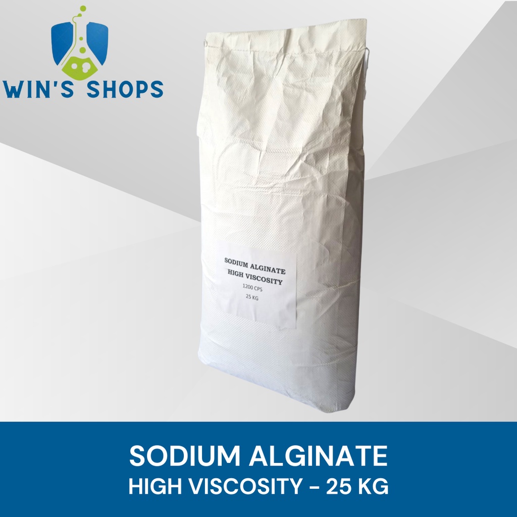 Jual Sodium Alginate High Viscosity/Natrium Alginat Viskositas Tinggi