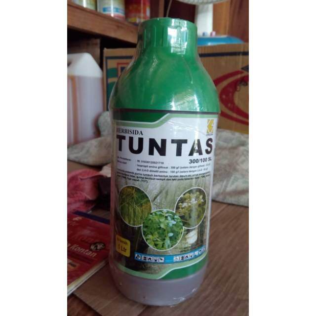 Herbisida Tuntas 300/100SL Pembasmi Rumput Sistemik/Herbisida Tuntas