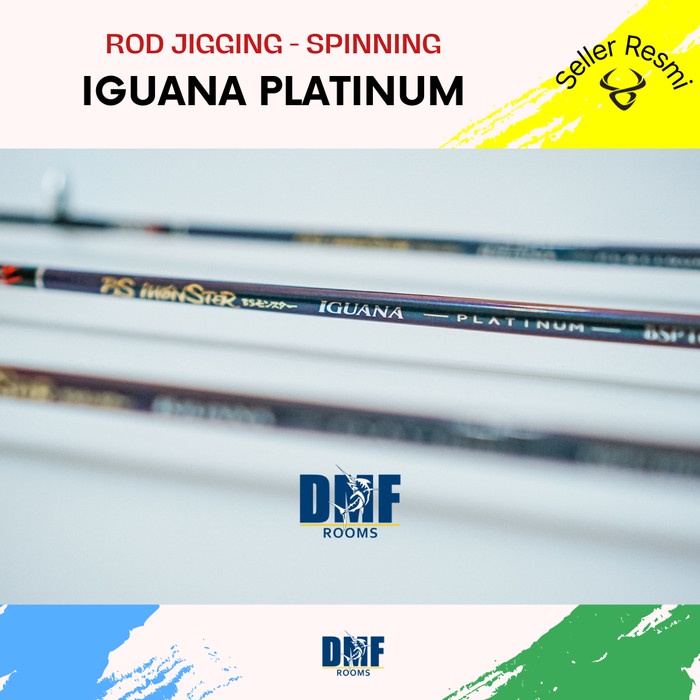 PROMO COD NEW BULLZEN BS MONSTER IGUANA PLATINUM SPINNING - JORAN JIGGING - SP PE 3-6
