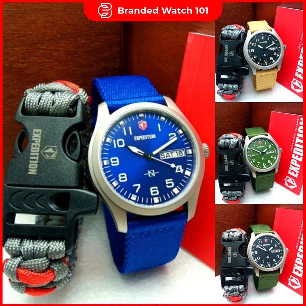 ORIGINAL Jam Tangan Pria Expedition E 6794 / E6794 / 6794 Garansi Resmi 1 Tahun.