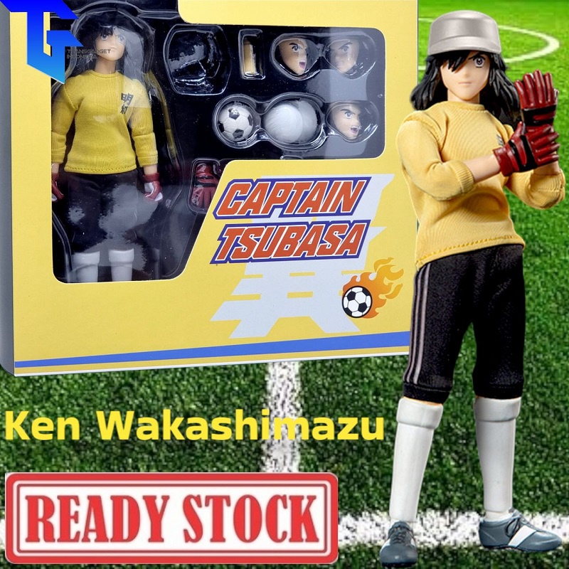 Dasin Model x 942 Toys - Captain Tsubasa - Ken Wakashimazu 17 Meiwa FC Action Figure