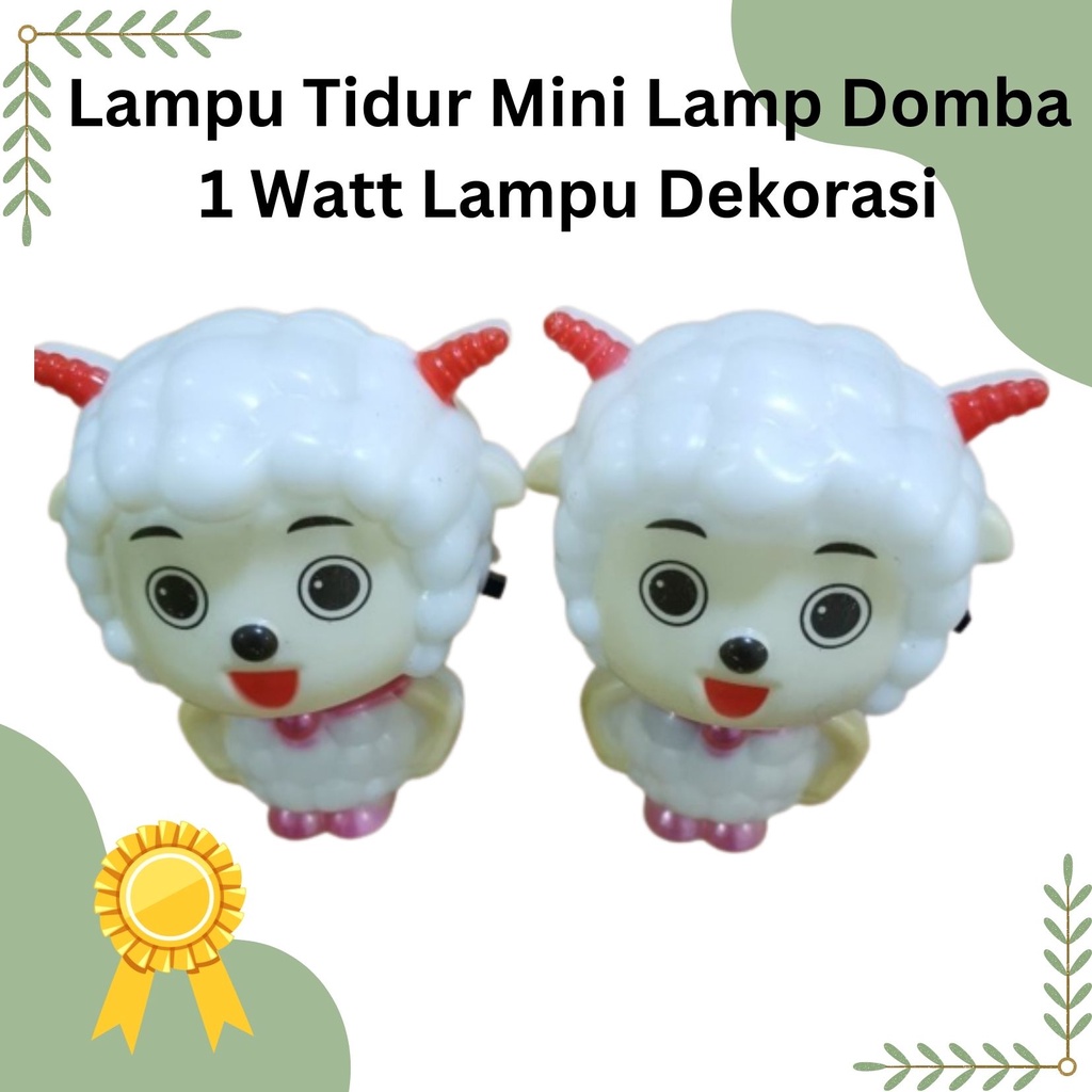 Lampu Tidur Mini Lamp Domba 1 Watt Lampu Dekorasi