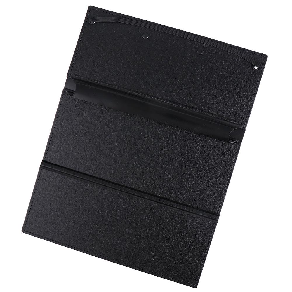 Mxbeauty Clipboard Portable Dokter Untuk Perawat Nursing Clipboard Papan Klip Penyimpanan Hitam 9.48 Inch