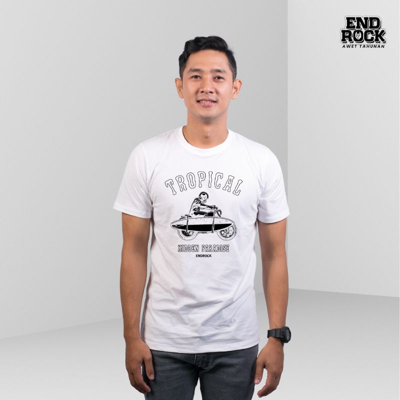 Kaos Distro Original Endrock Tema Surf Motor