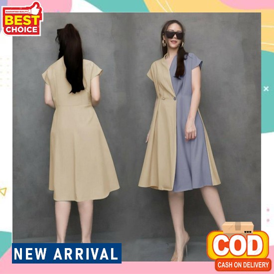 Dress Brukat Remaja Terbaru Dress Pesta Dress Natalan Dress Natal Wani Icecream | Dress Korea Sweetw