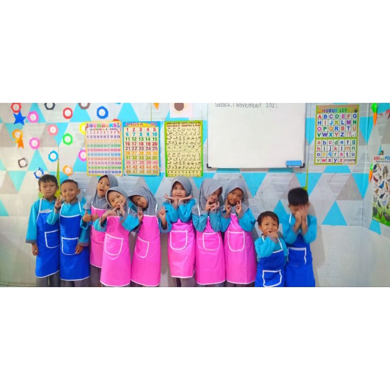 APRON ANAK TK / APRON ANAK SD / APRON ANAK