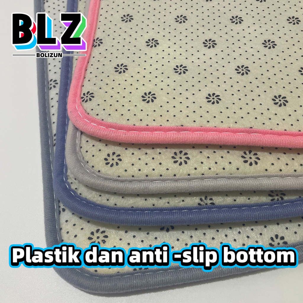 Bolizun Keset Kaki Empuk /karpet kamar tidur/ keset kaki murah/Glow in the Dark 40 x 60