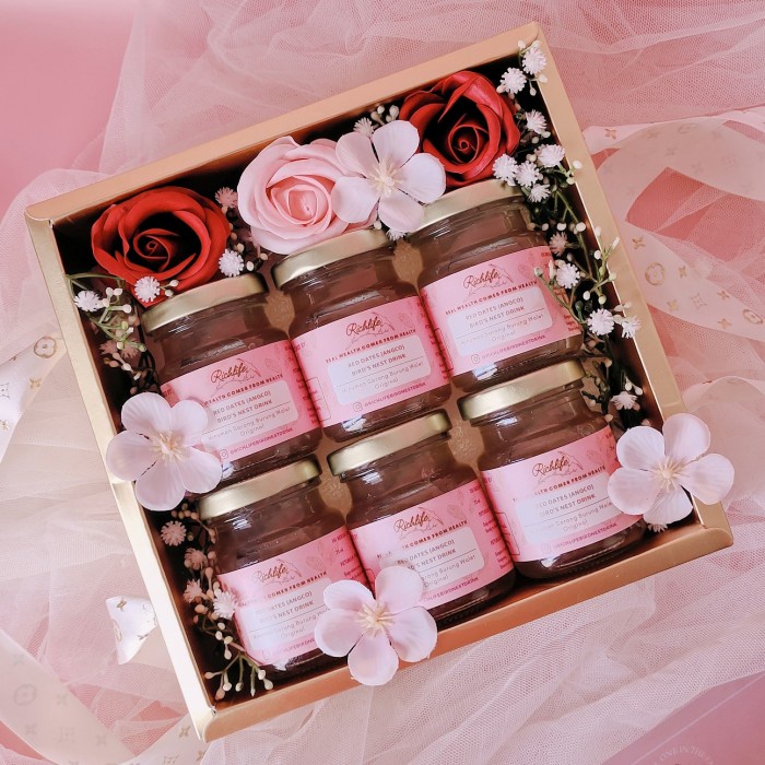 

(COD) Kado Mothers day Kado hari Ibu hampers mother day healthy - 6Jar