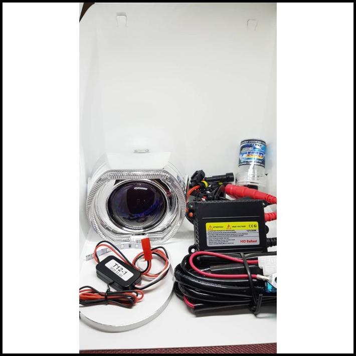 Promo Lampu Hid Projector Blue Lens Bmw Bergaransi Projie Angeleyes