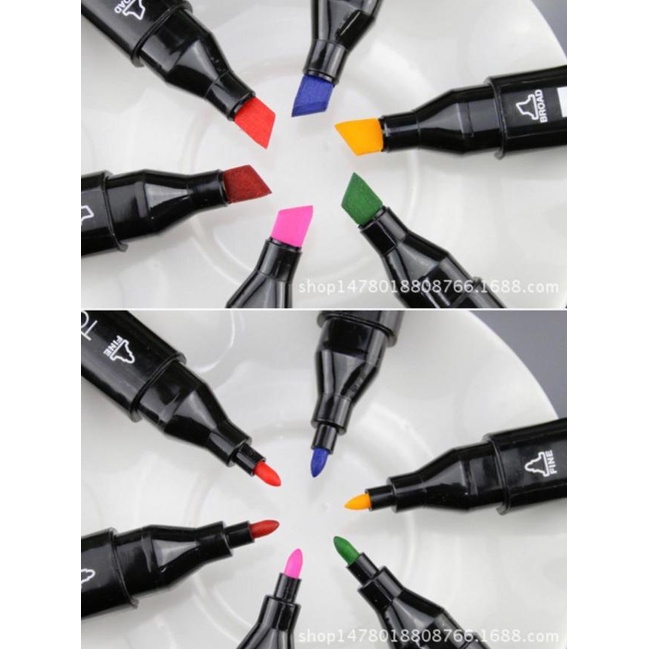 

TouchFive Marker 60 PCS / Twin Marker Sketsa Drawing /Animation Sketsa - 48 Warna