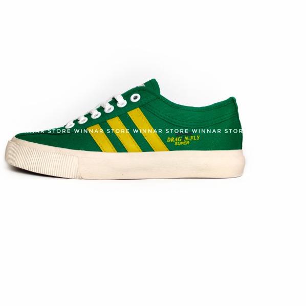 Sepatu Capung Dragon Fly Falcon Original - Black White, 40