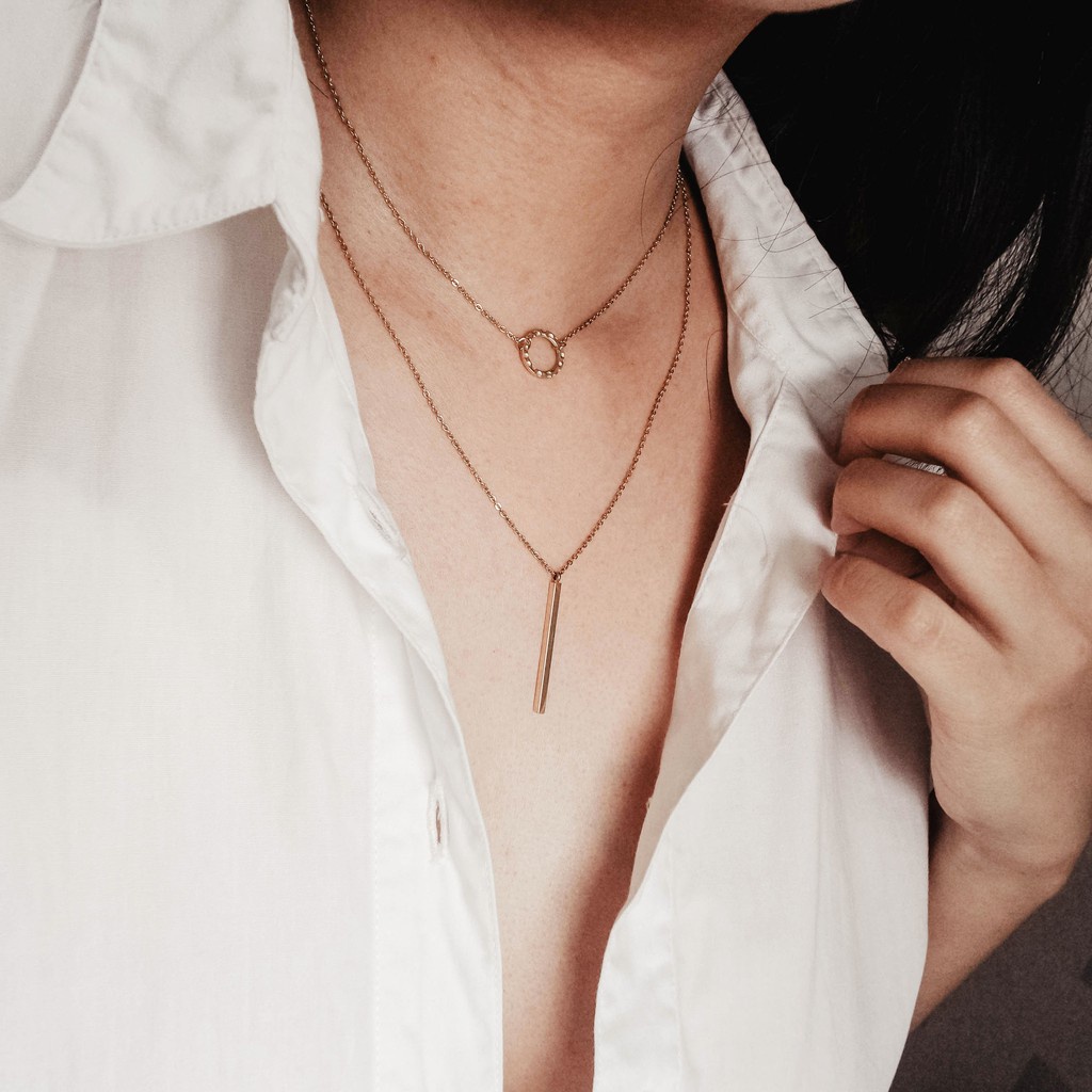 ELLIOT NECKLACE (STAINLESS STEEL + 18K GOLD PLATED) - ANTI KARAT